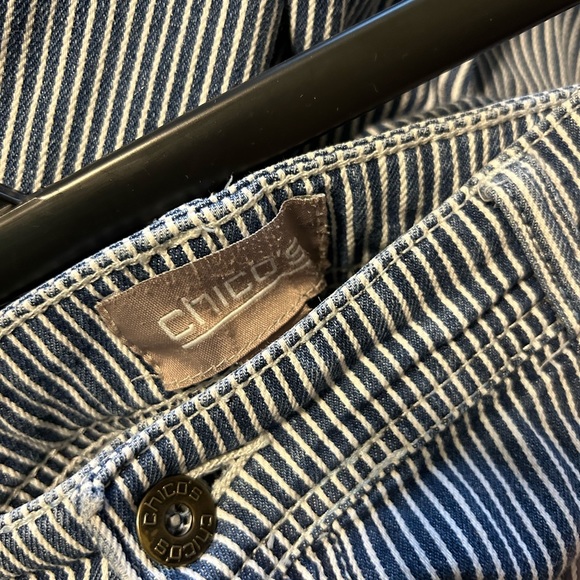 Chico’s striped jeans. - Picture 3 of 3